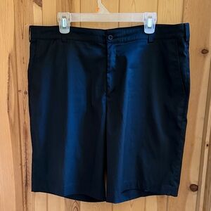 Nike Golf Men's Black Flat Front Shorts